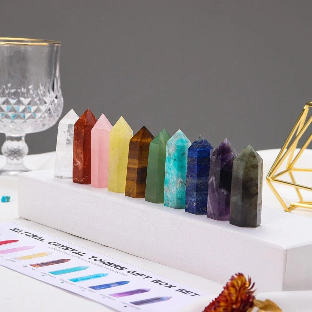 Meditation Crystals Towers Box Set - Glova