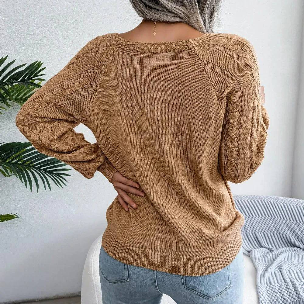 Melaina Knitted Sweater - Glova