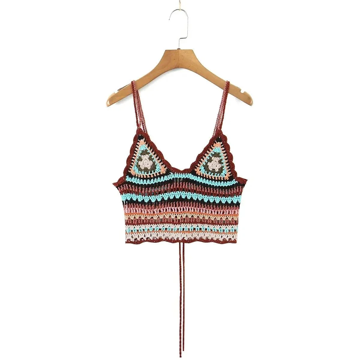 Melisande Crochet Crop Top - Glova