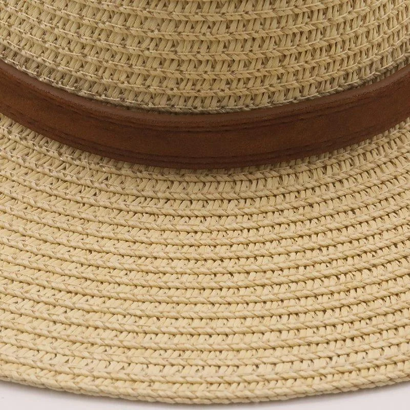 Memphis Straw Fedora Hat - Glova