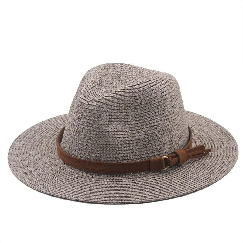 Memphis Straw Fedora Hat - Glova