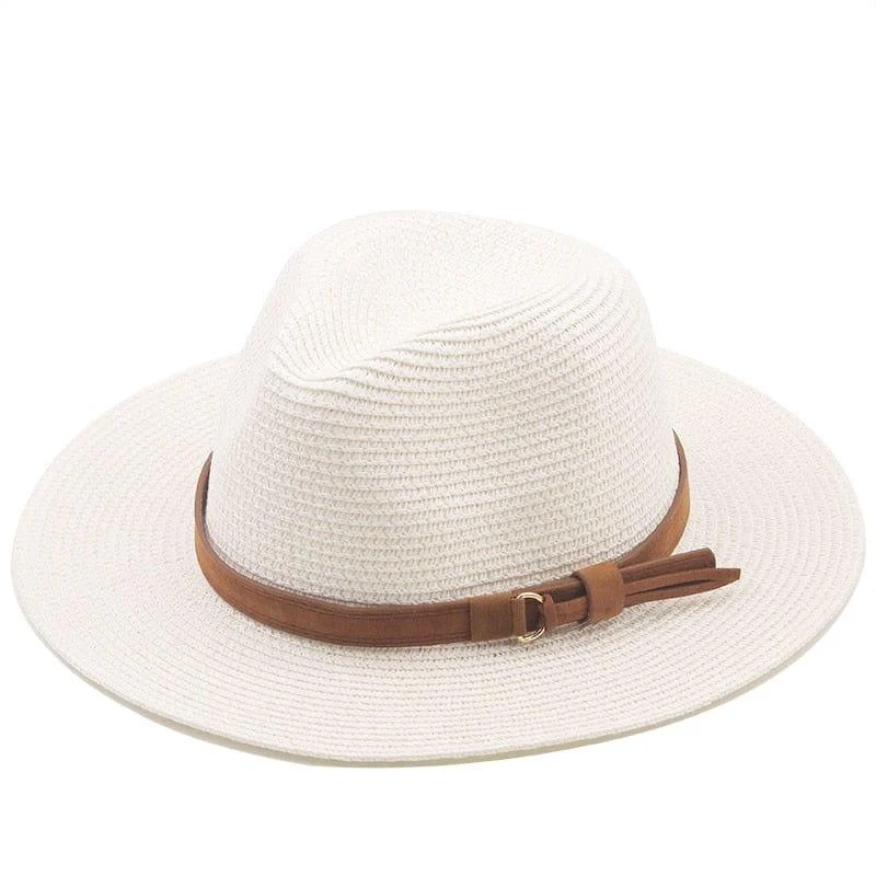 Memphis Straw Fedora Hat - Glova