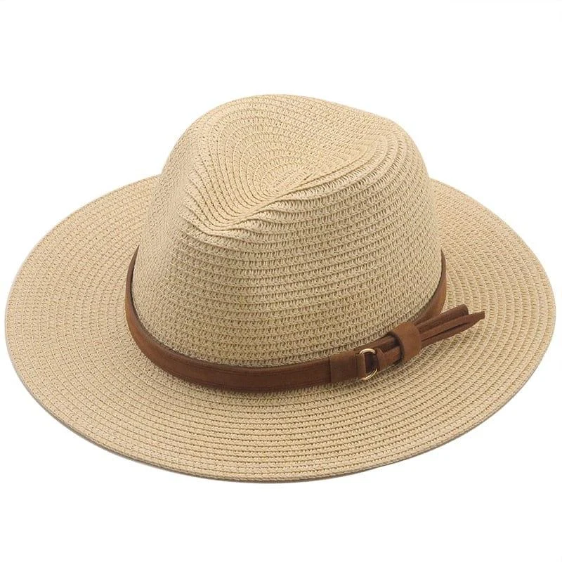 Memphis Straw Fedora Hat - Glova