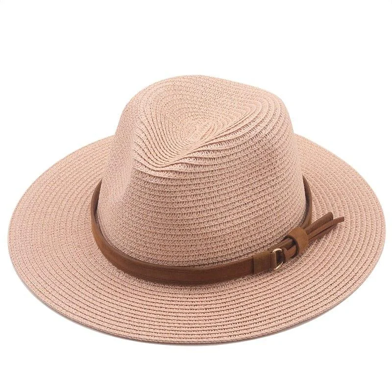 Memphis Straw Fedora Hat - Glova