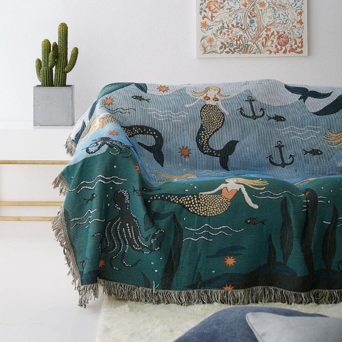 Mermaids of the Sea Throw - Glova