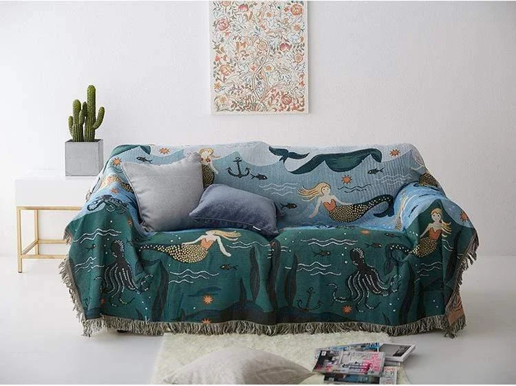 Mermaids of the Sea Throw - Glova