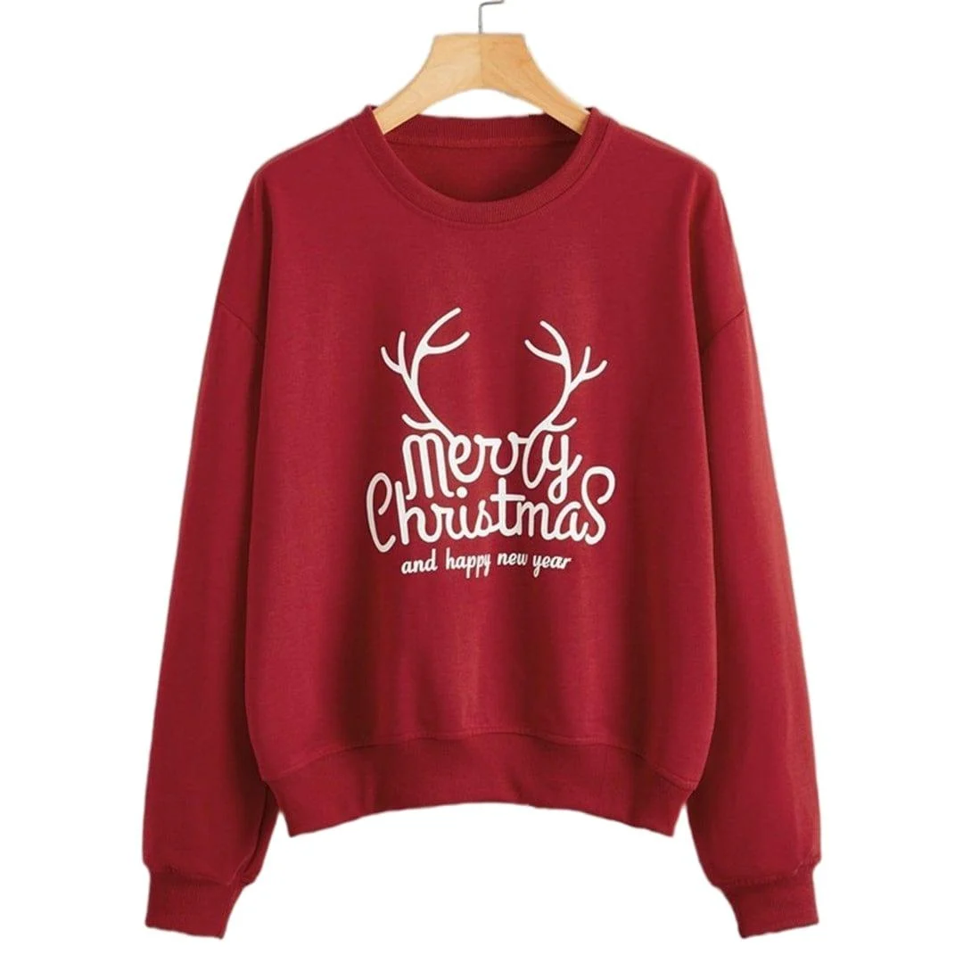 Merry Christmas Oversized Sweatshirt - Glova