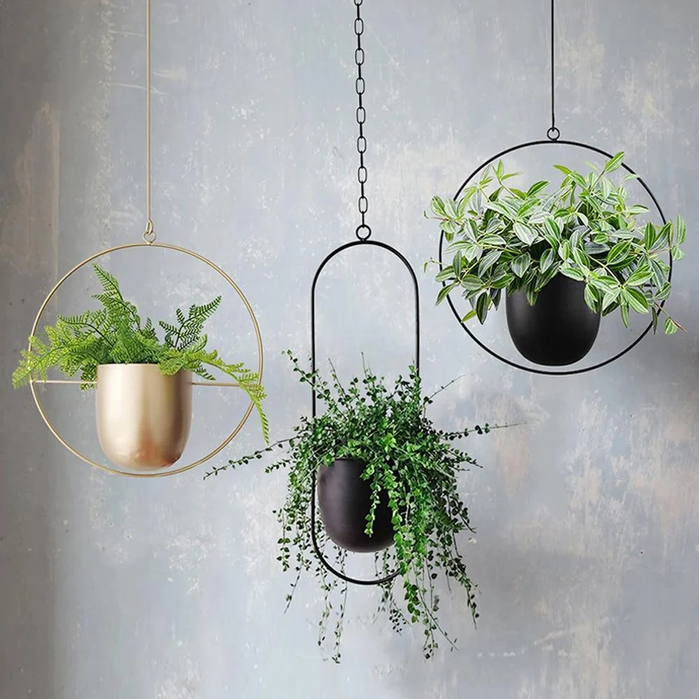 Metal Hanging Plant Pot - Glova