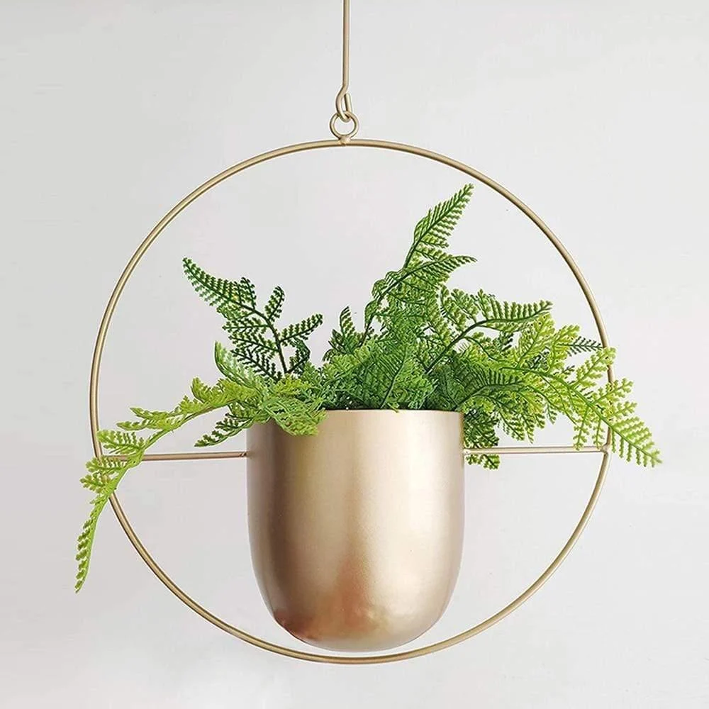 Metal Hanging Plant Pot - Glova