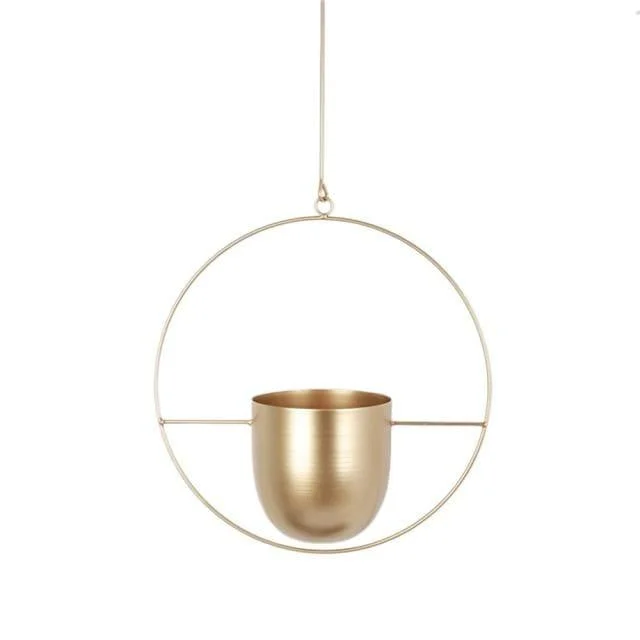 Metal Hanging Plant Pot - Glova