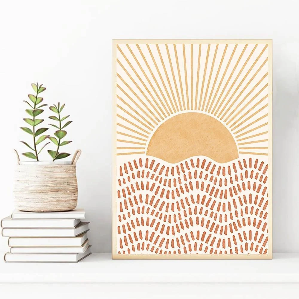 Mid Century Sun Print - Glova