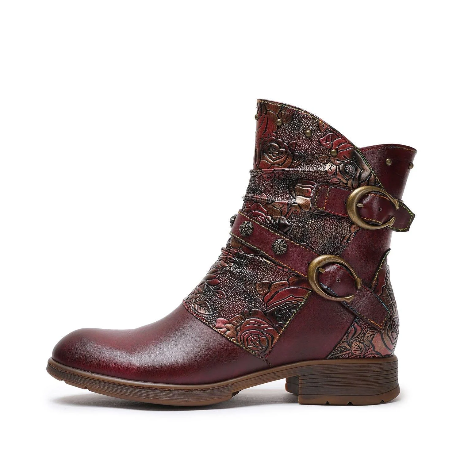 Midnight Wanderer Buckle Boots - Glova