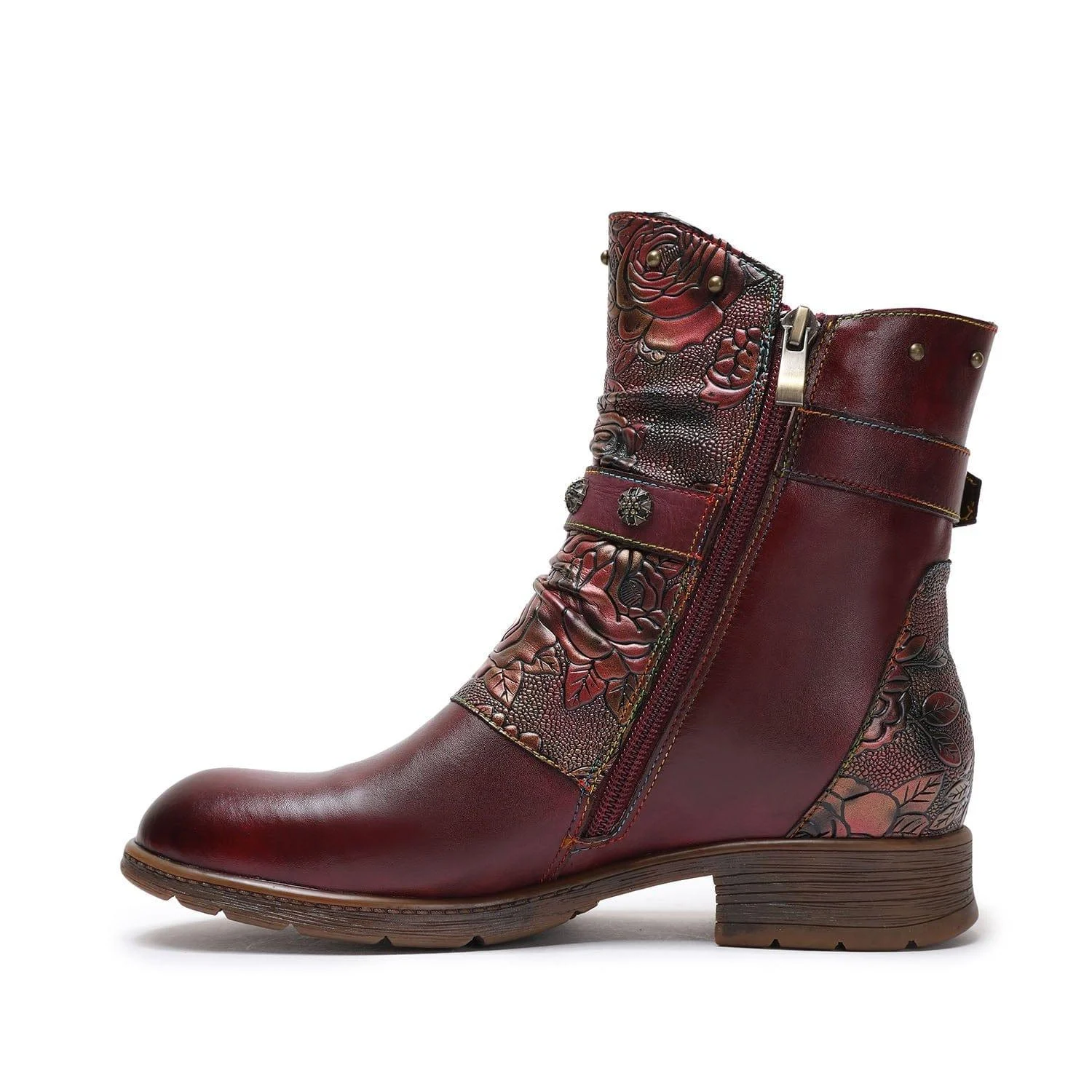 Midnight Wanderer Buckle Boots - Glova