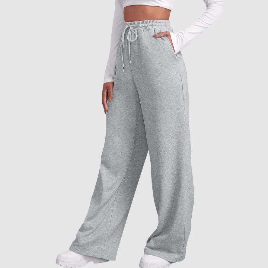 Milla Casual Wide Leg Fleece Sweatpants - 5 Colors - Glova