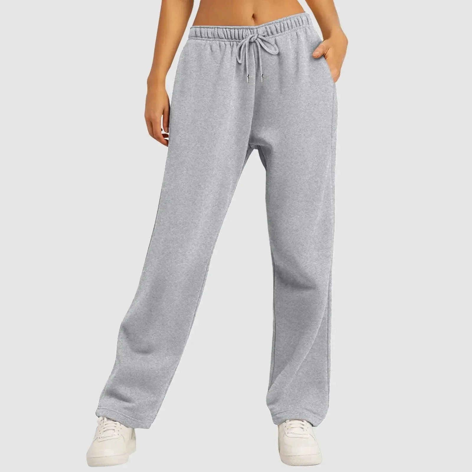 Milla Casual Wide Leg Fleece Sweatpants - 5 Colors - Glova