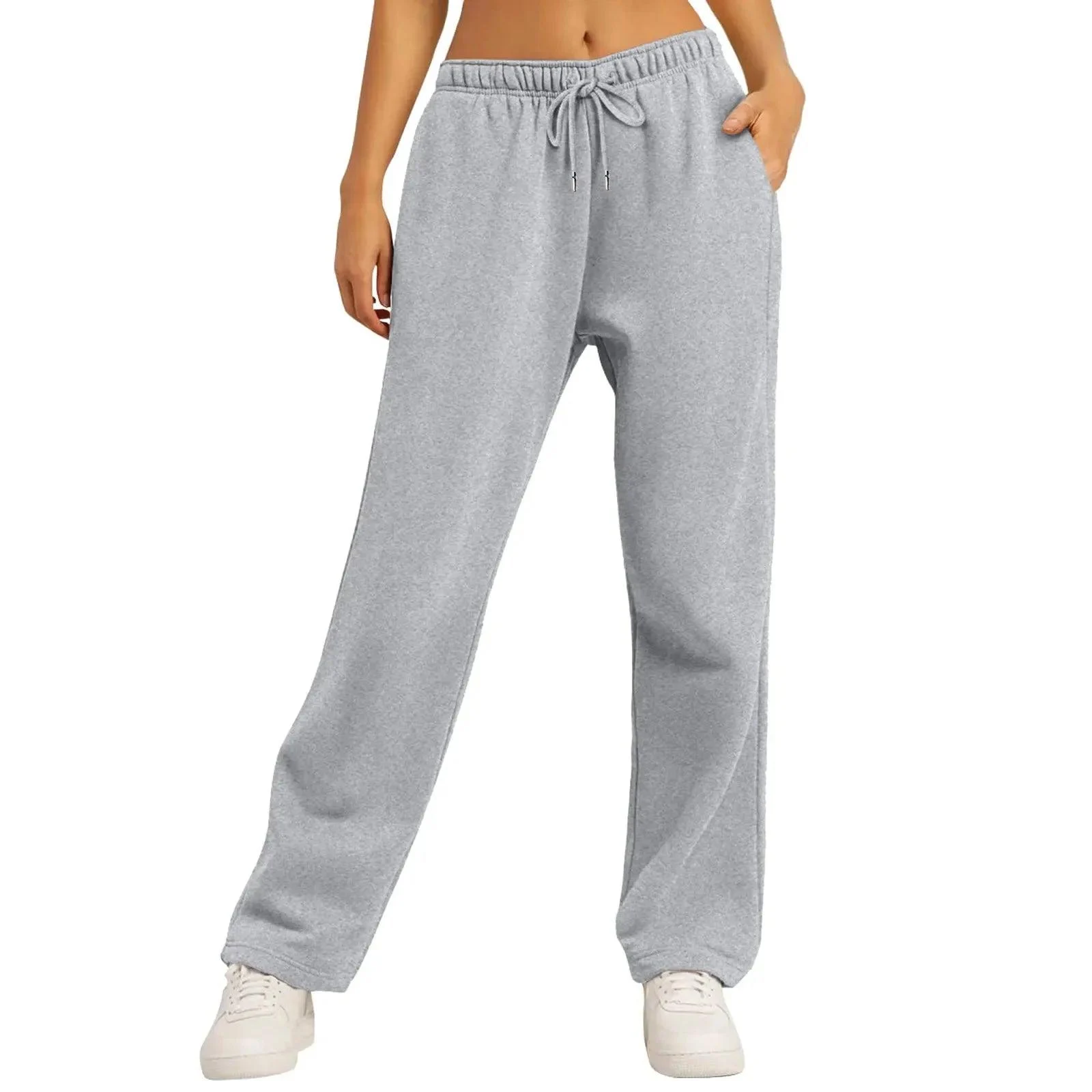 Milla Casual Wide Leg Fleece Sweatpants - 5 Colors - Glova