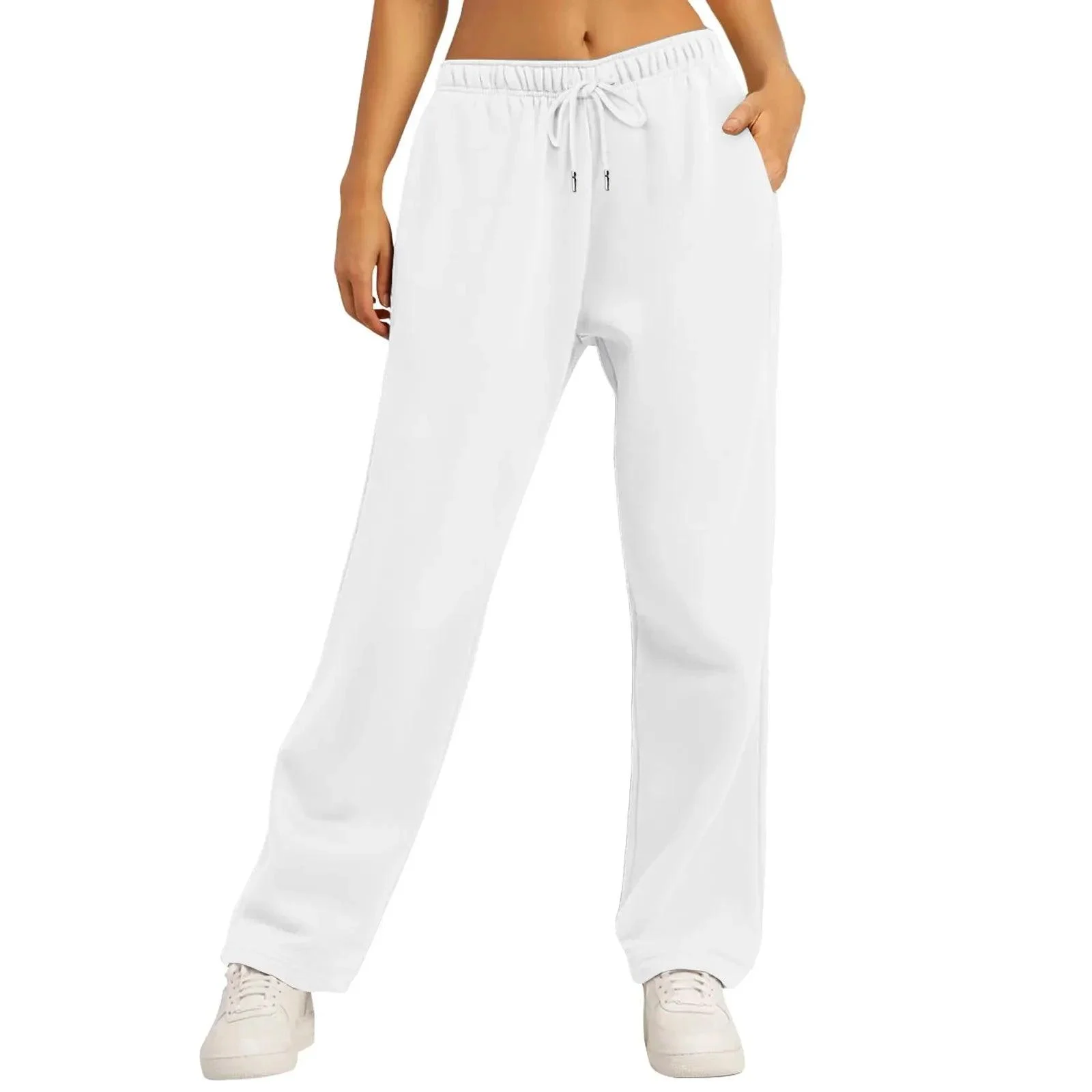 Milla Casual Wide Leg Fleece Sweatpants - 5 Colors - Glova