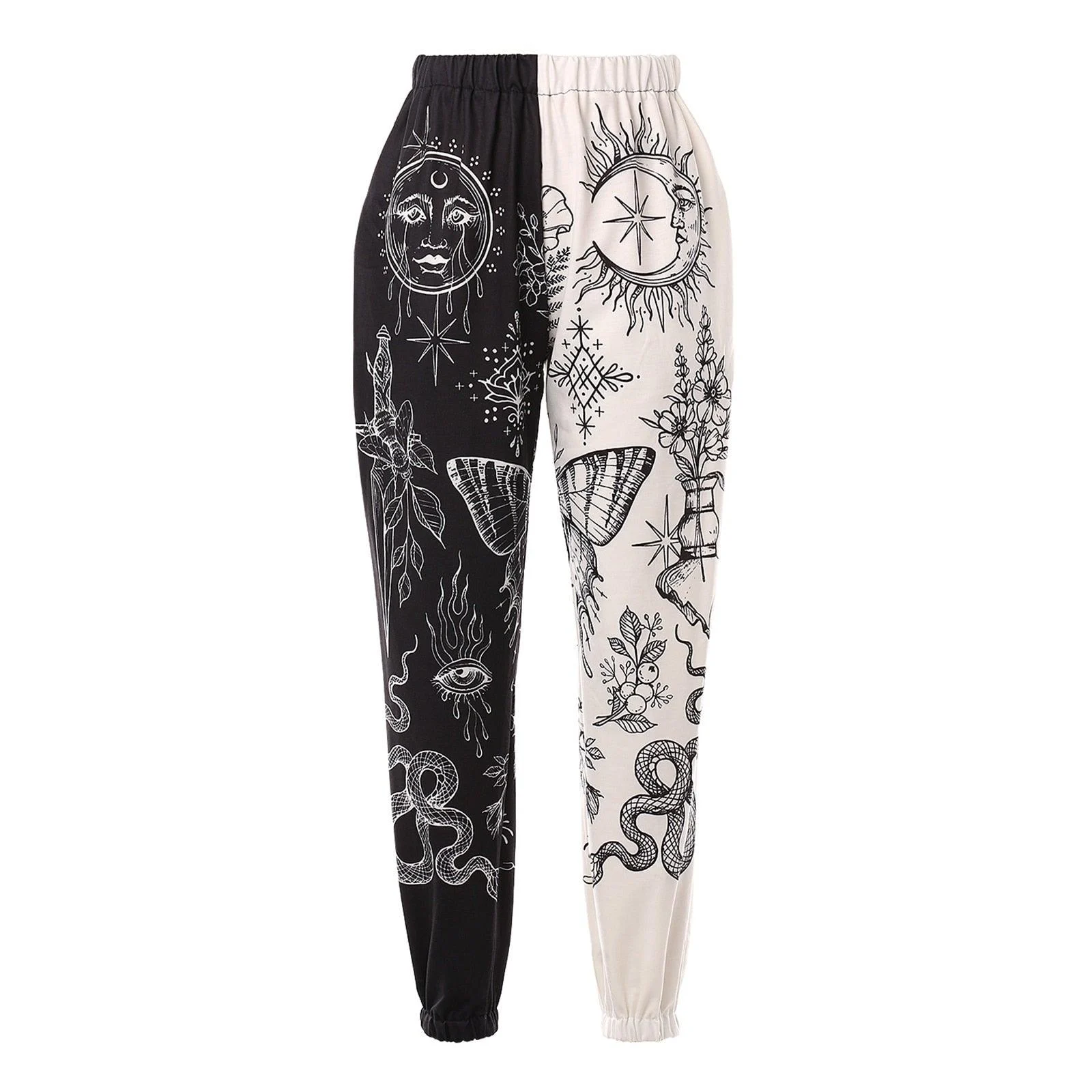 Mina Harajuku Prints Casual Hip-Pop Pants - 8 Styles - Glova