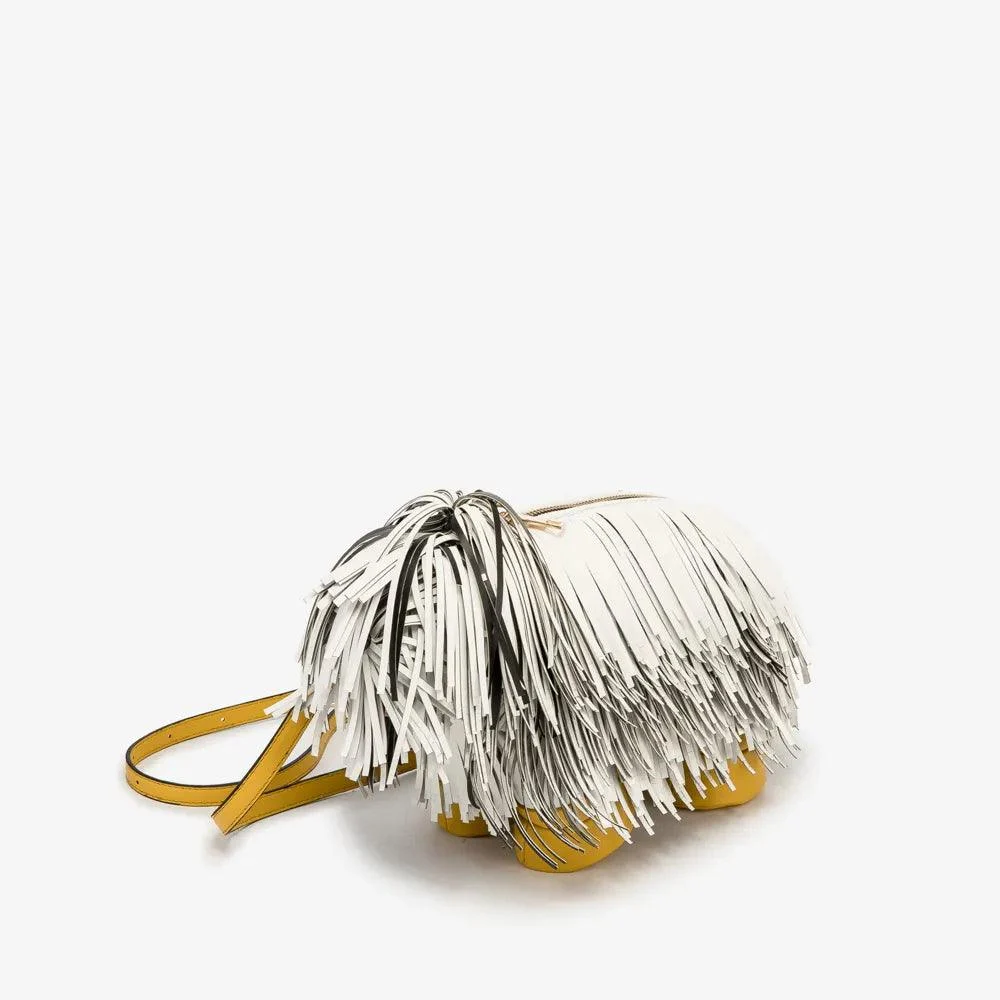 Mini Shaggy Dog Tassel Bags - Glova