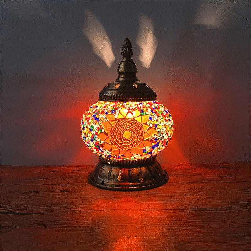 Mini Table Mosaic Lamp - Glova