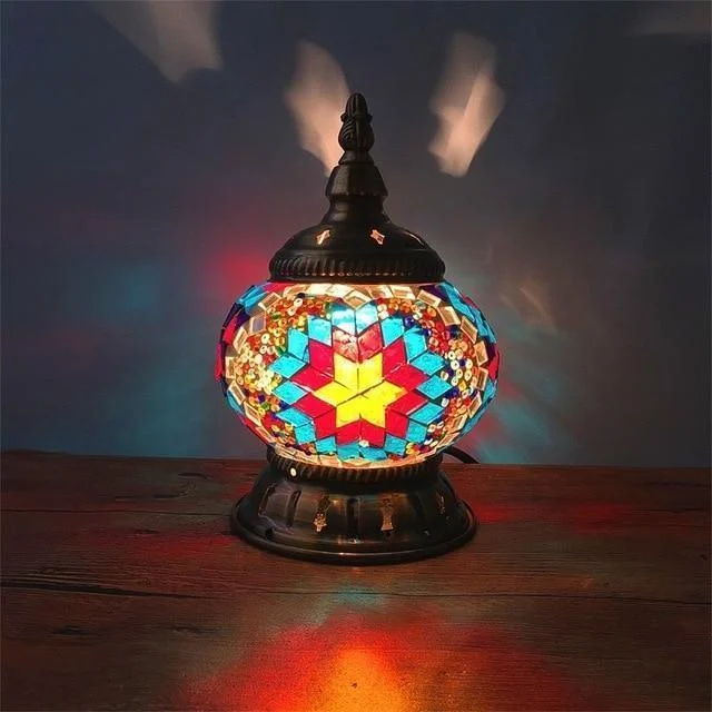 Mini Table Mosaic Lamp - Glova