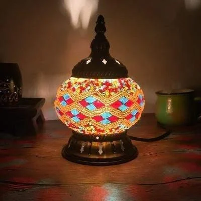 Mini Table Mosaic Lamp - Glova