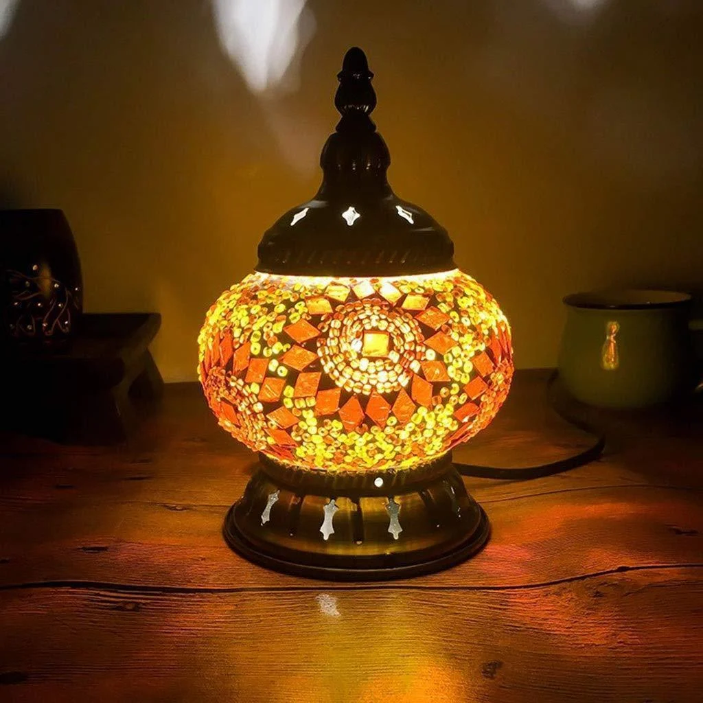 Mini Table Mosaic Lamp - Glova