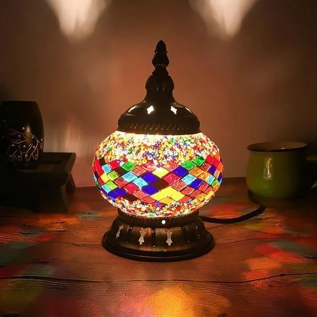 Mini Table Mosaic Lamp - Glova