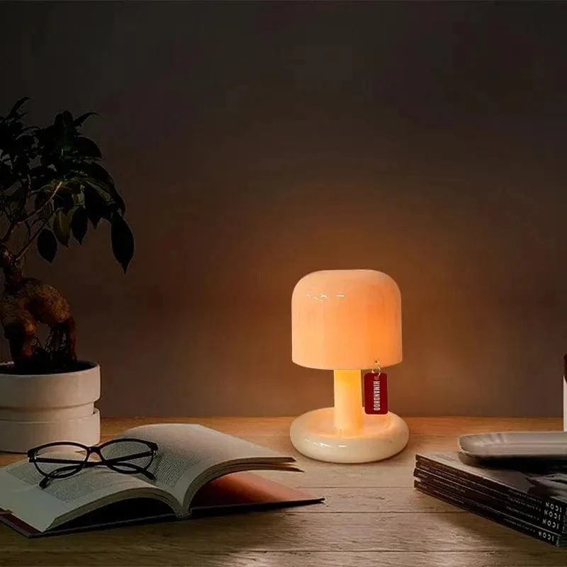 Minimalist Mushroom Table Lamp - Glova