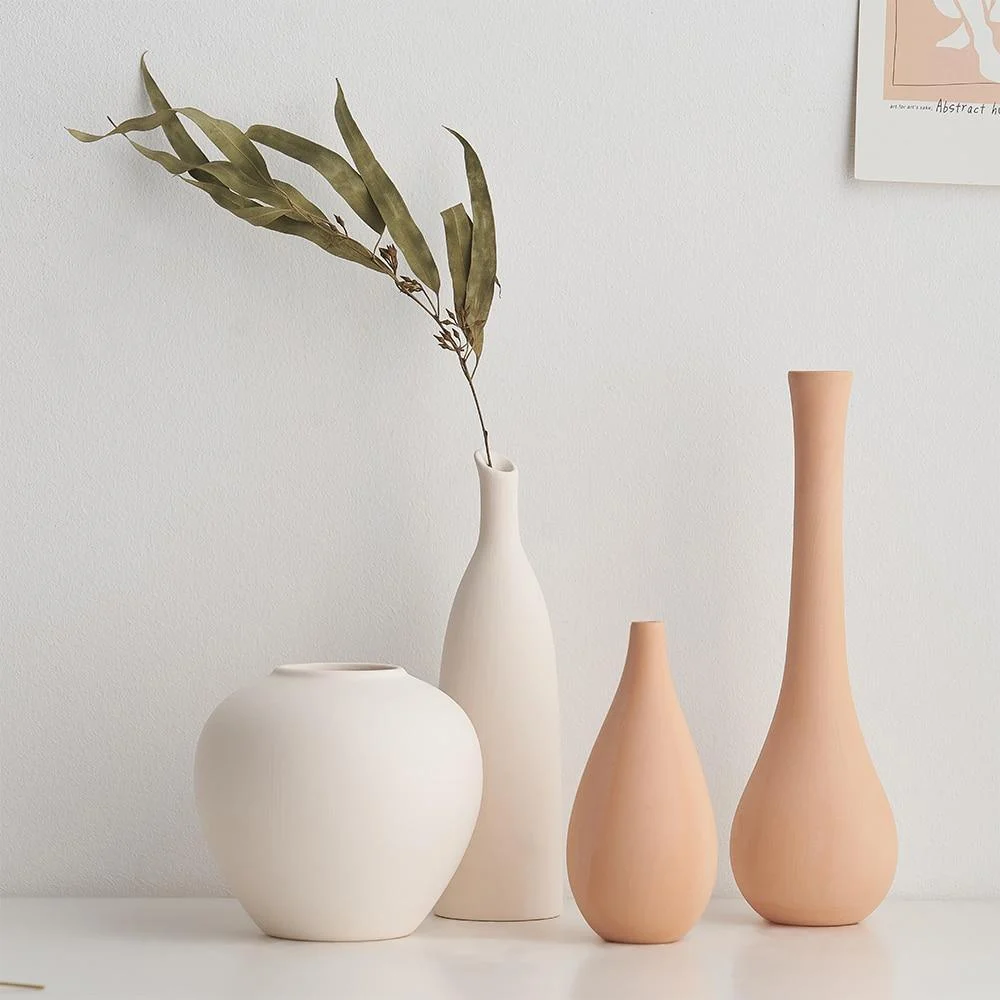 Minimalist Nordic Ceramic Flower Vase - Glova