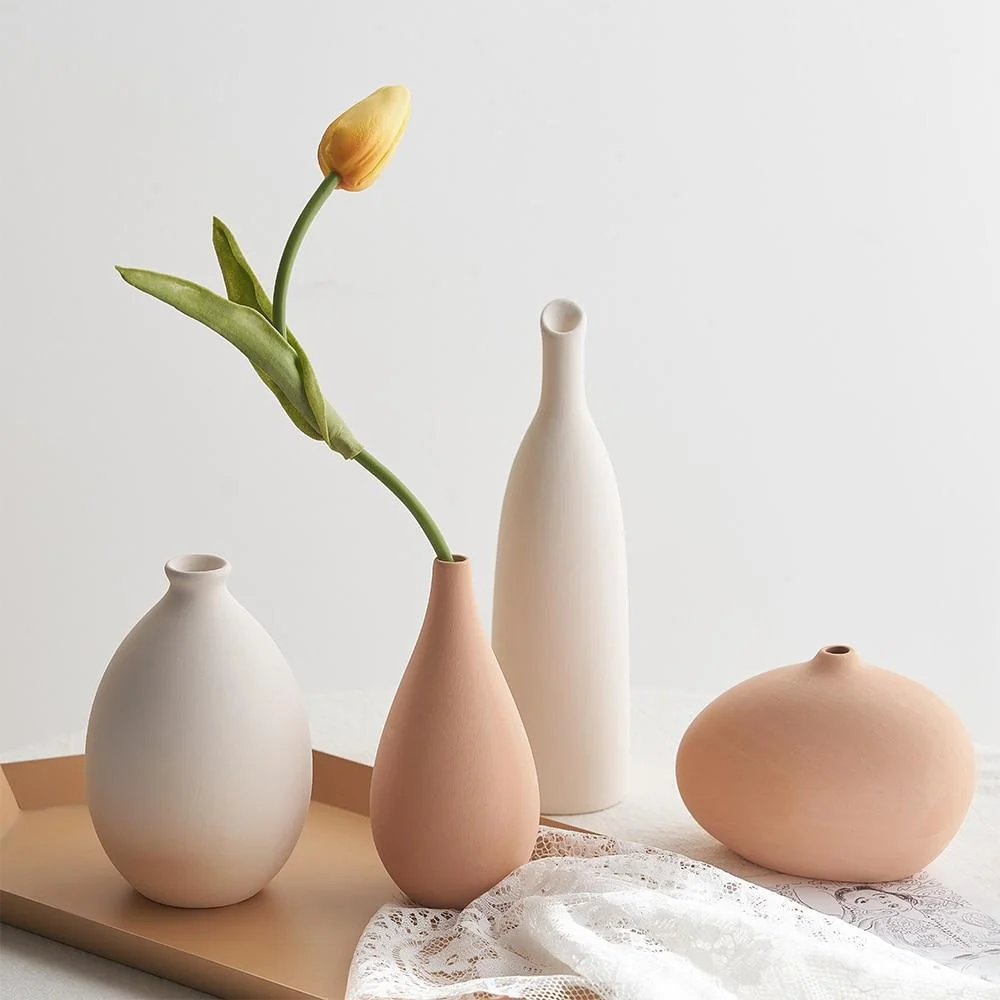 Minimalist Nordic Ceramic Flower Vase - Glova