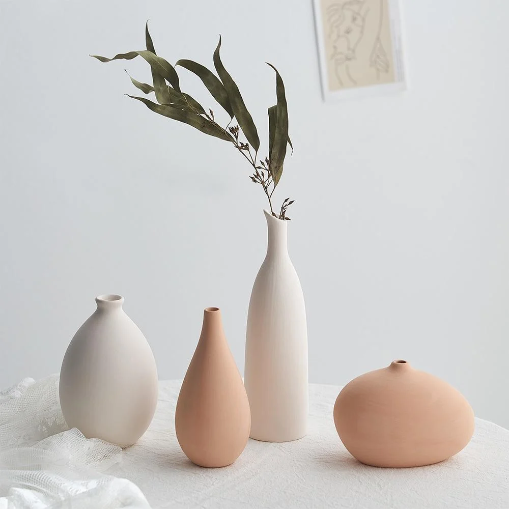 Minimalist Nordic Ceramic Flower Vase - Glova