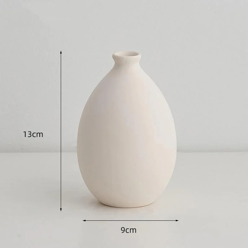 Minimalist Nordic Ceramic Flower Vase - Glova