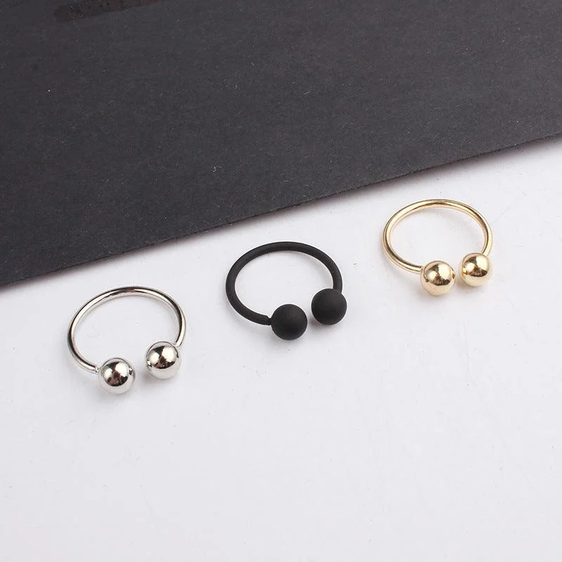 Minimalist Pierce Finger Knuckle Rings - 3 Ring Set - Glova