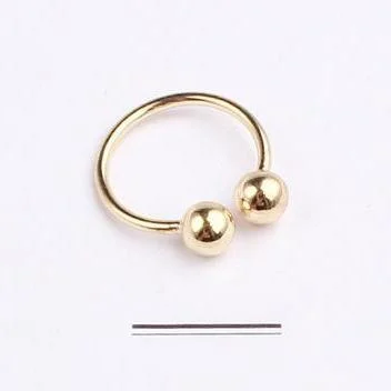 Minimalist Pierce Finger Knuckle Rings - 3 Ring Set - Glova