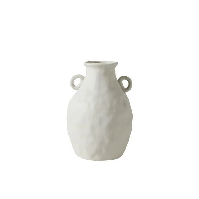 Minimalist White Flower Vases - Glova