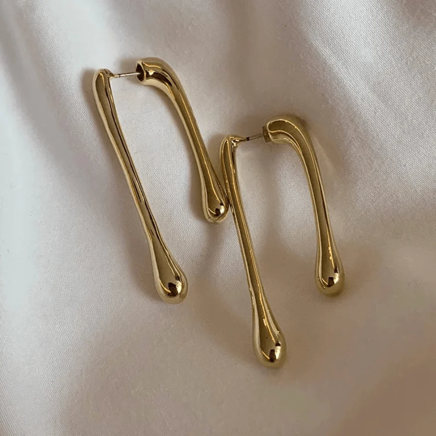 Minimalist Wishbone Earrings - Glova