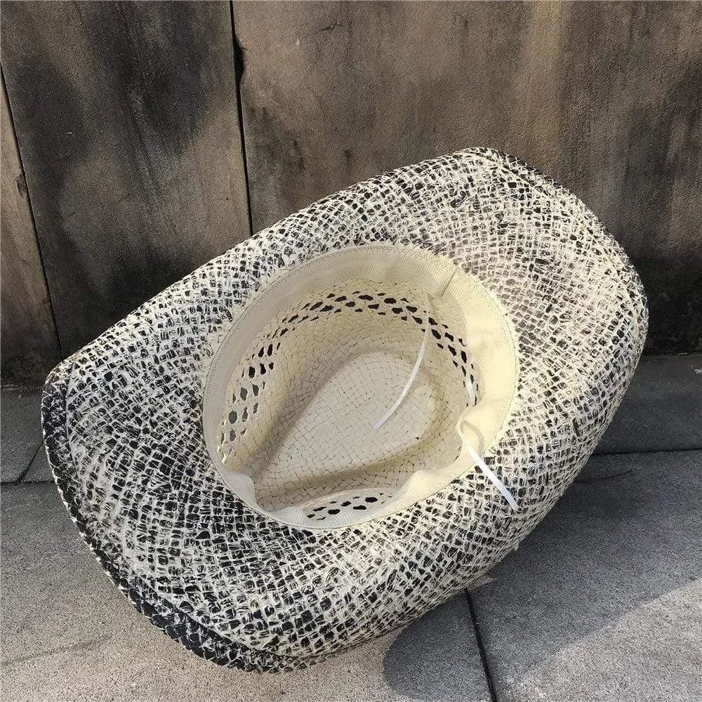 Mock-Snake Design Cowgirl Hat - Glova