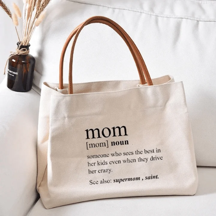 Mom Definition Canvas Tote - Glova