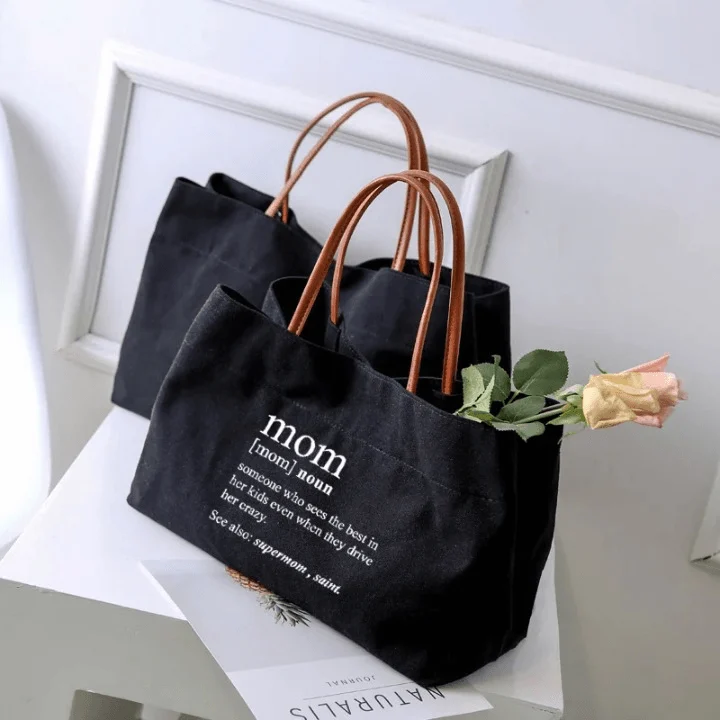 Mom Definition Canvas Tote - Glova