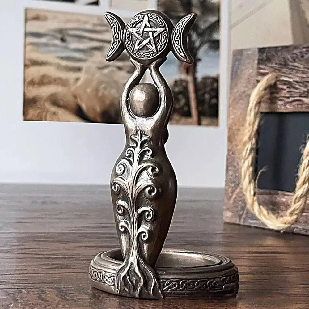 Moon Goddess Tealight Candle Holder - Glova