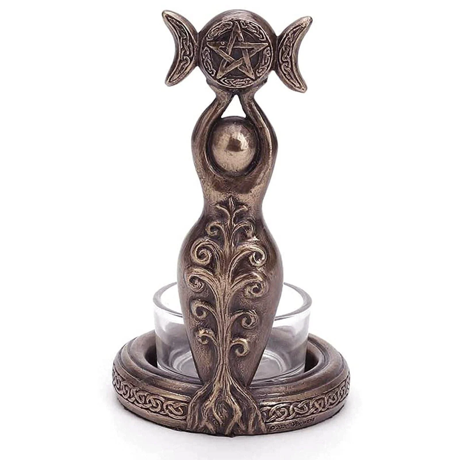 Moon Goddess Tealight Candle Holder - Glova