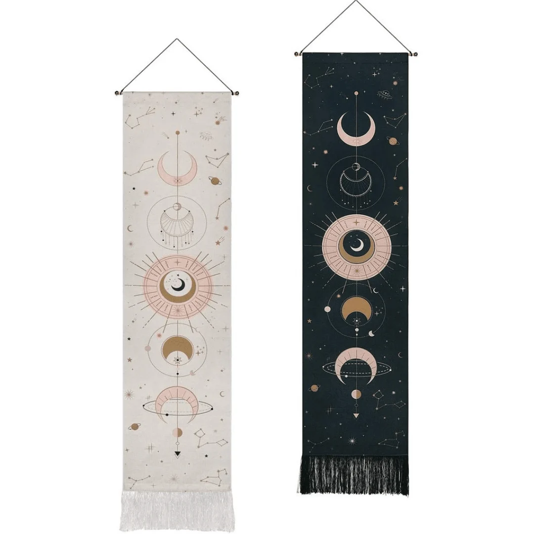 Moon Phase Wall Hanging Tapestry - Glova