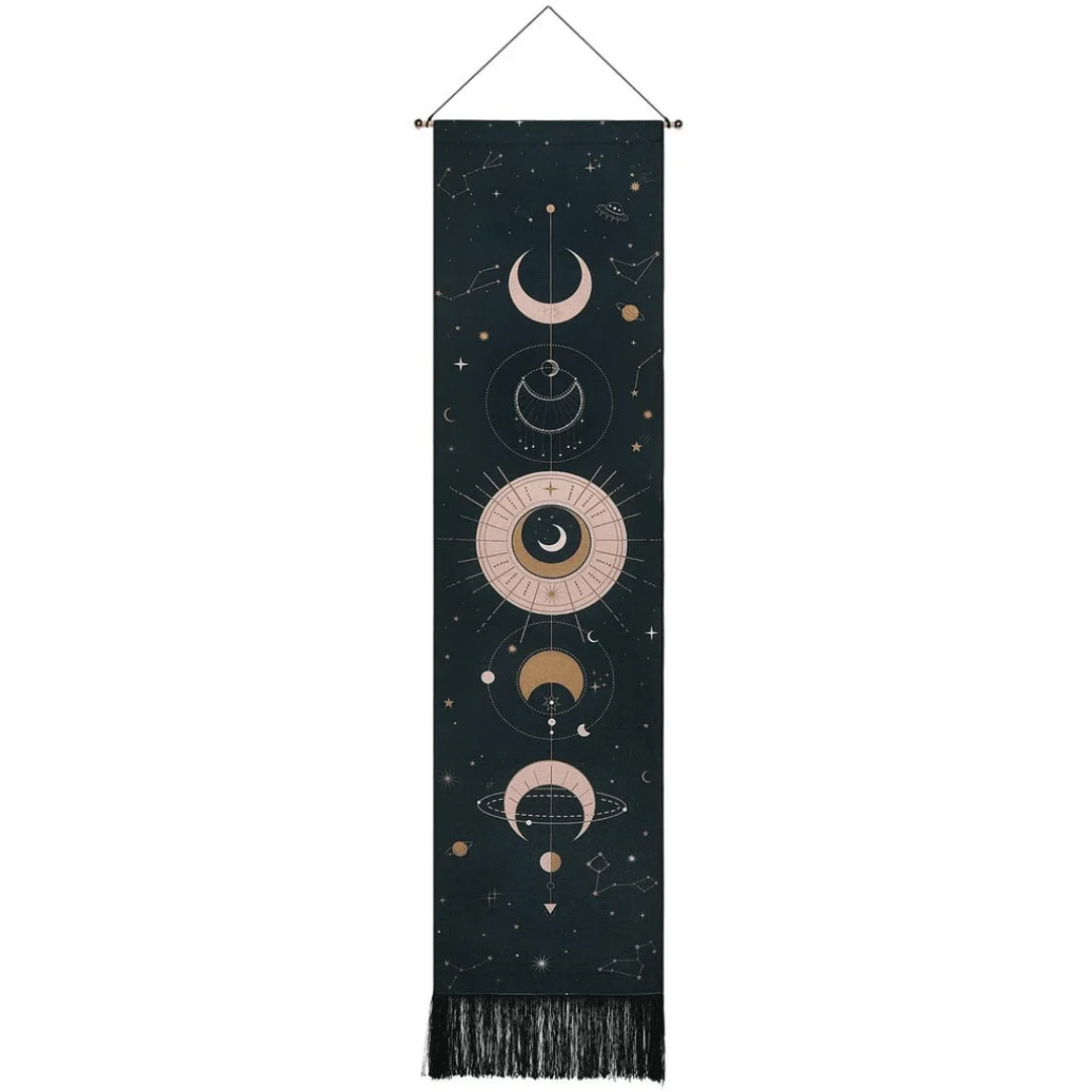 Moon Phase Wall Hanging Tapestry - Glova