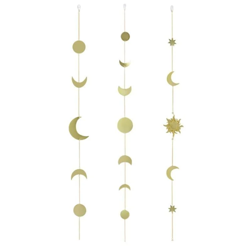 Moon Phases Wall Hanging Decor - Glova