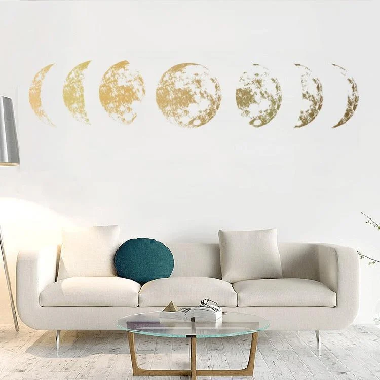 Moon Phases Wall Sticker - Glova