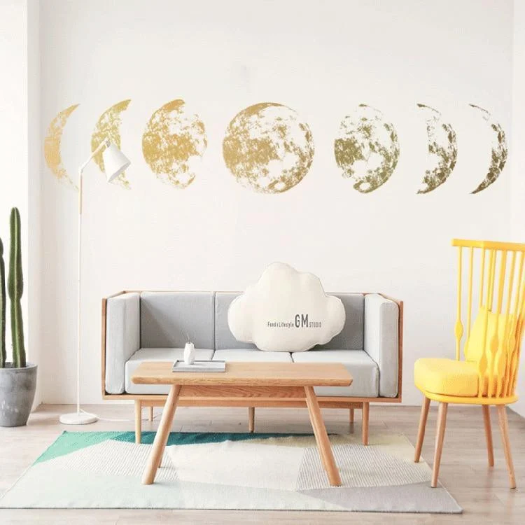 Moon Phases Wall Sticker - Glova