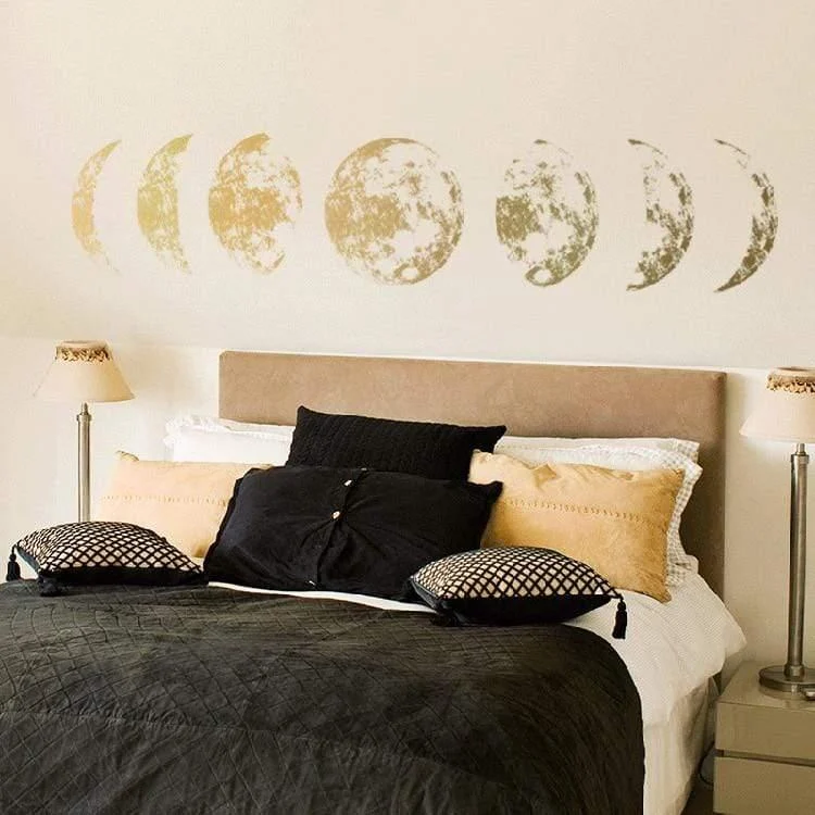 Moon Phases Wall Sticker - Glova