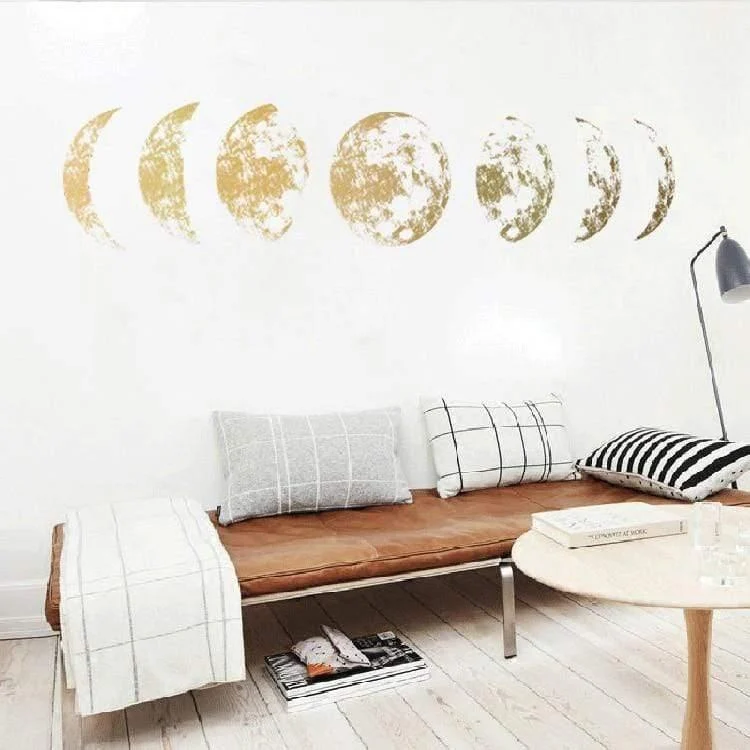 Moon Phases Wall Sticker - Glova