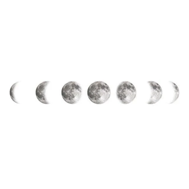 Moon Phases Wall Sticker - Glova